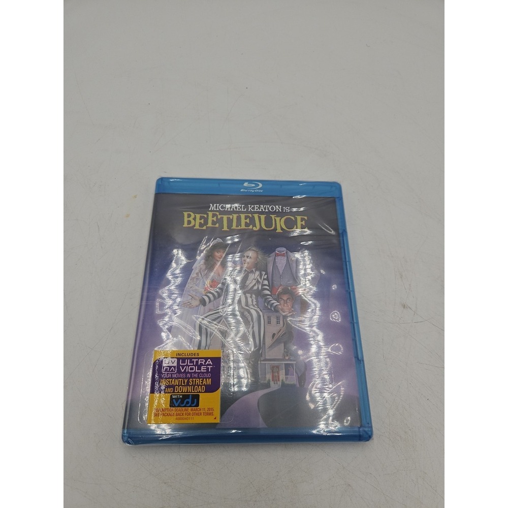 Beetlejuice 2008 Movie Blu-Ray Disc ft. Michael Keaton Brand New Sealed